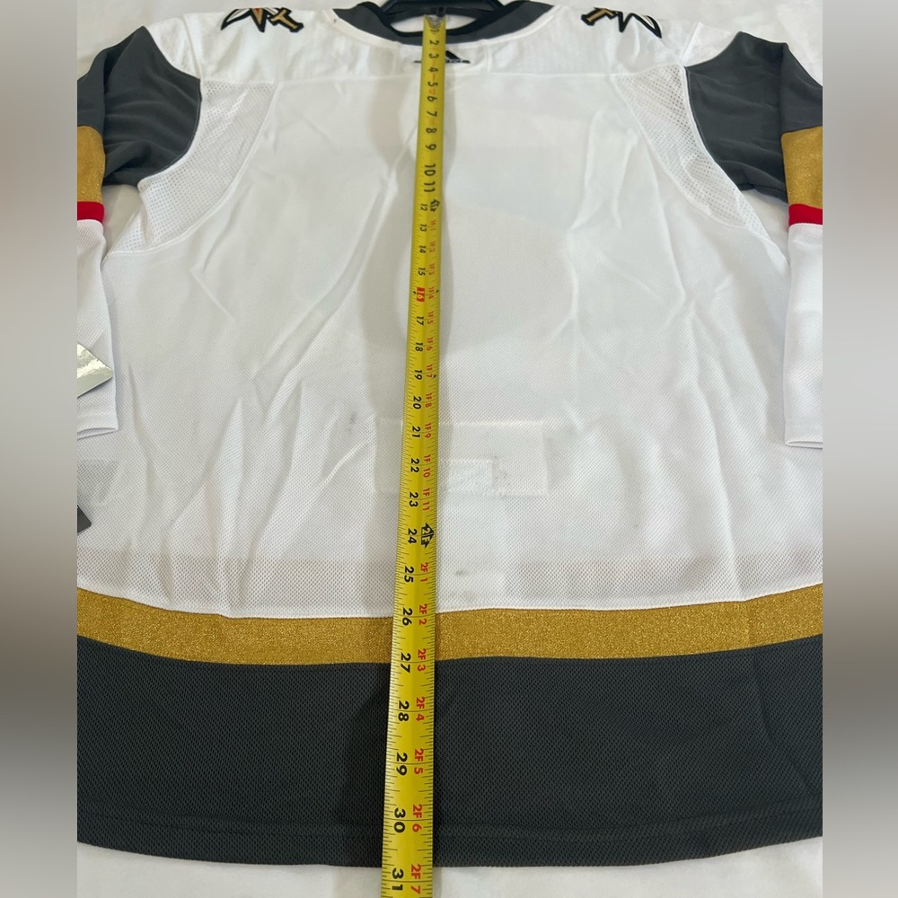 ADIDAS LAS VEGAS GOLDEN KNIGHTS AUTHENTIC HOCKEY JERSEY CR4366 MEN SIZE 46 $180 - Picture 10 of 16